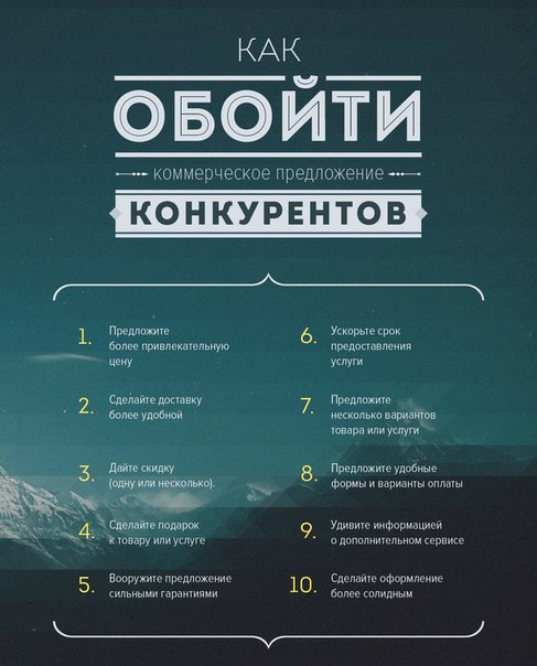 Как выделить коммерческое предложение среди конкурентов