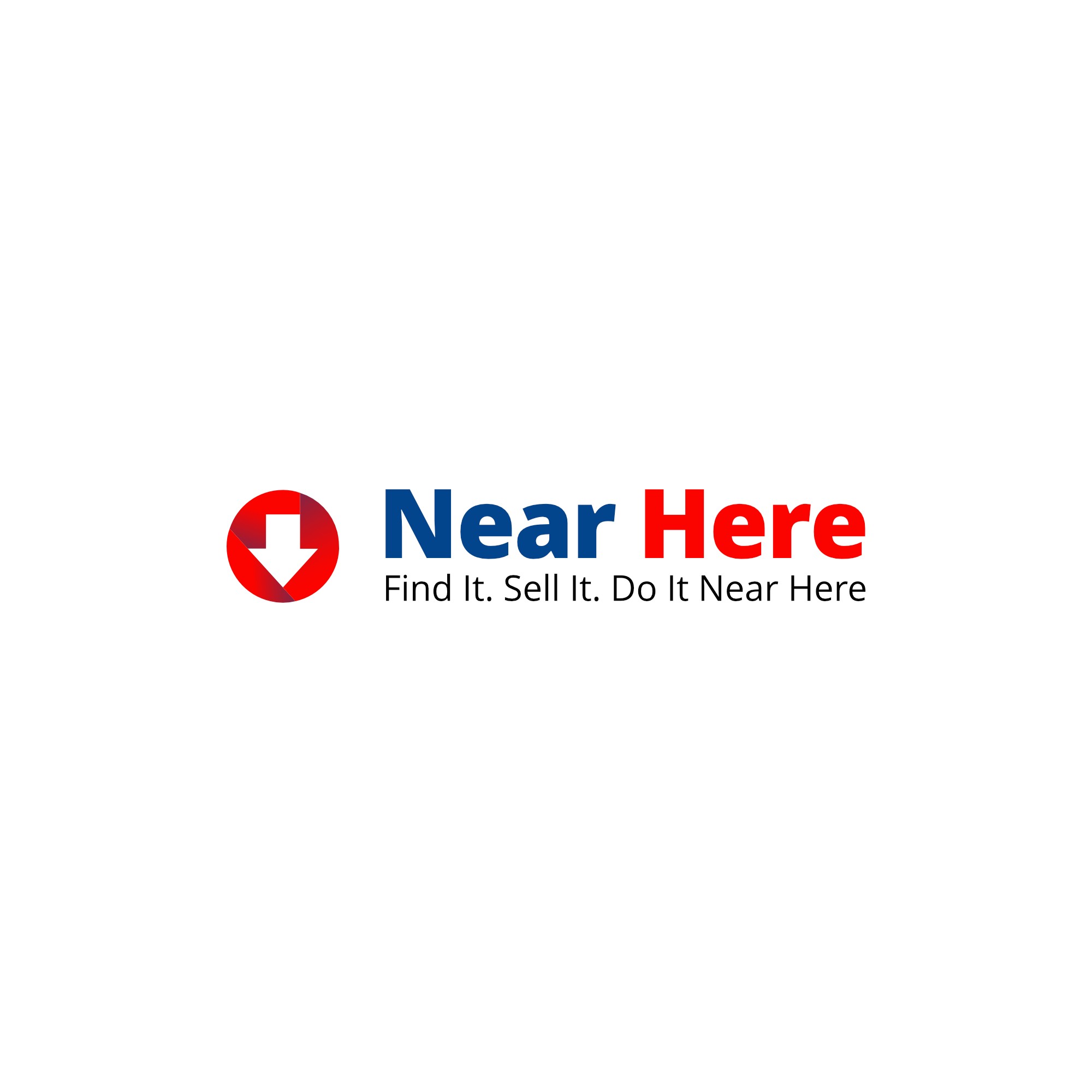 Вариант логотипа NearHere