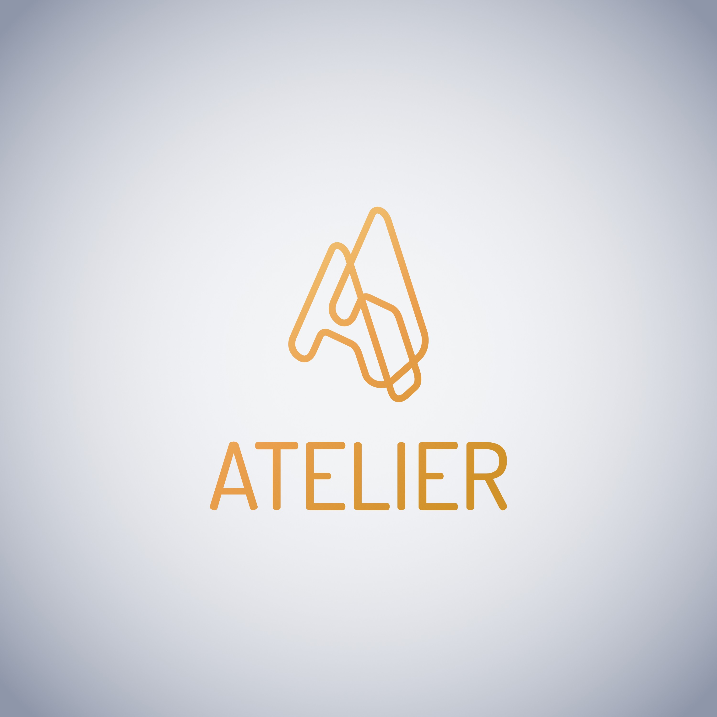 Логотип архитектурной компании ATELIER