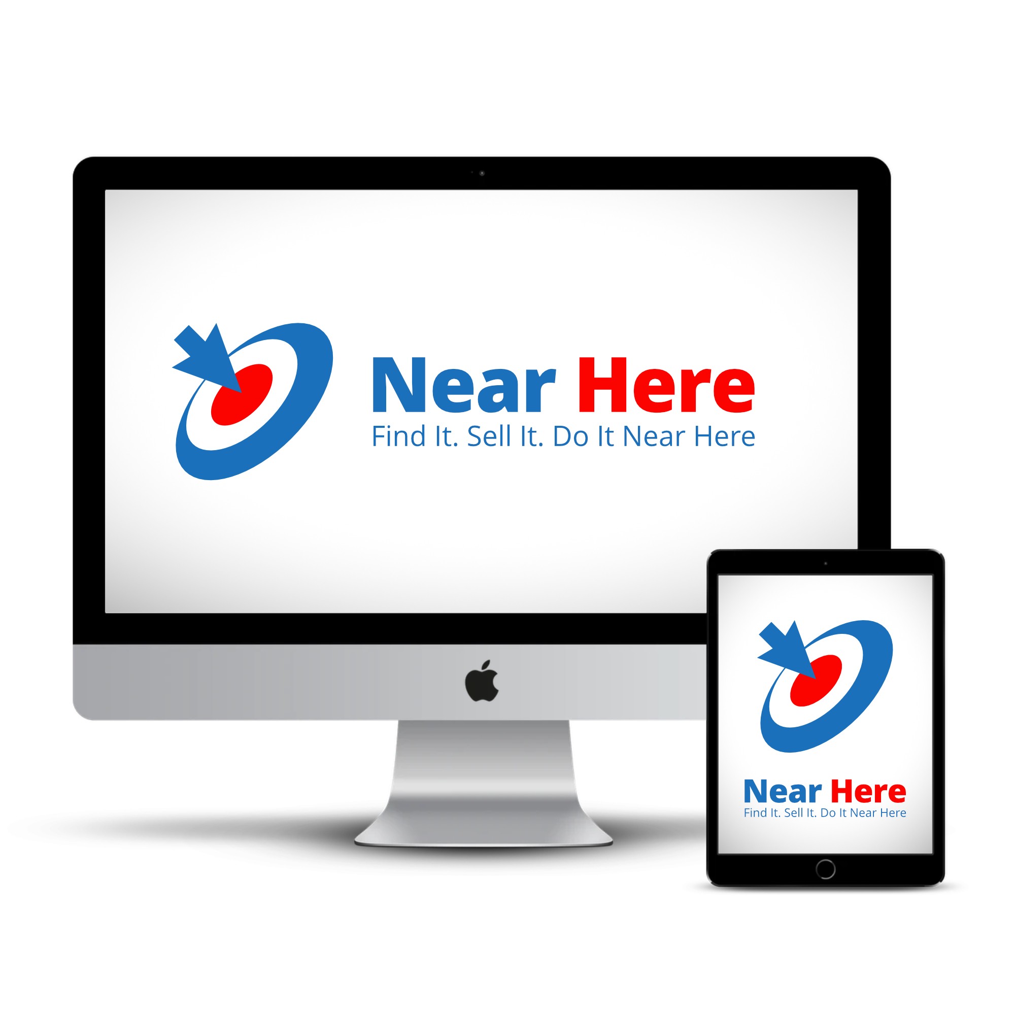 Вариант логотипа NearHere