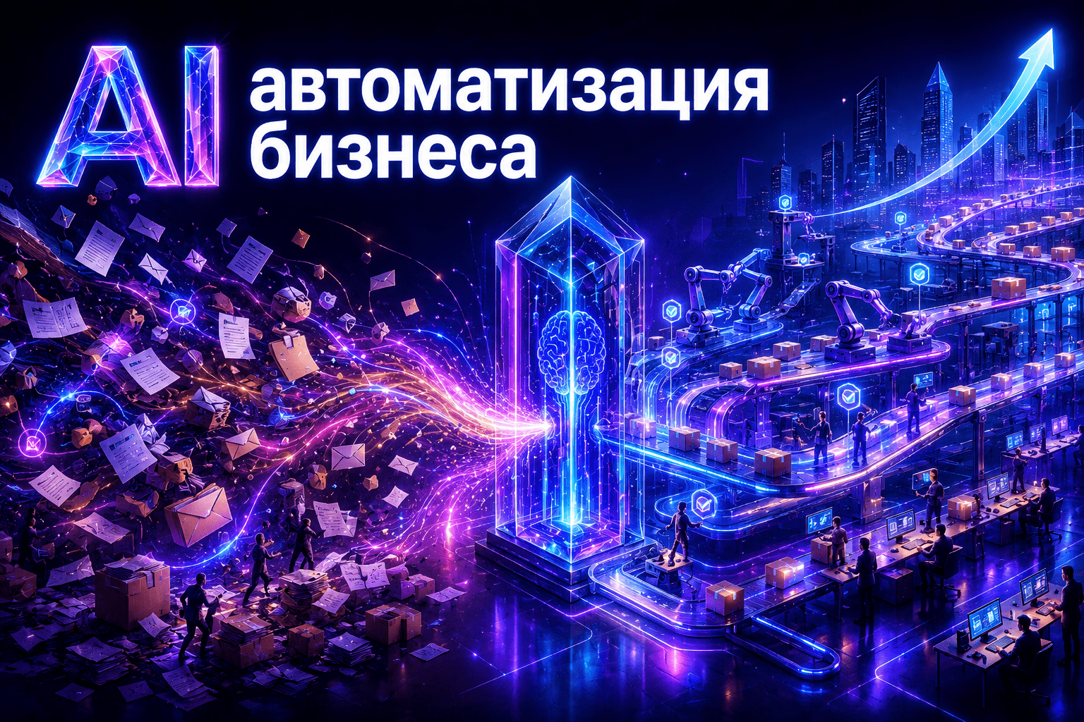 AI-кейсы автоматизации бизнеса с помощью ИИ