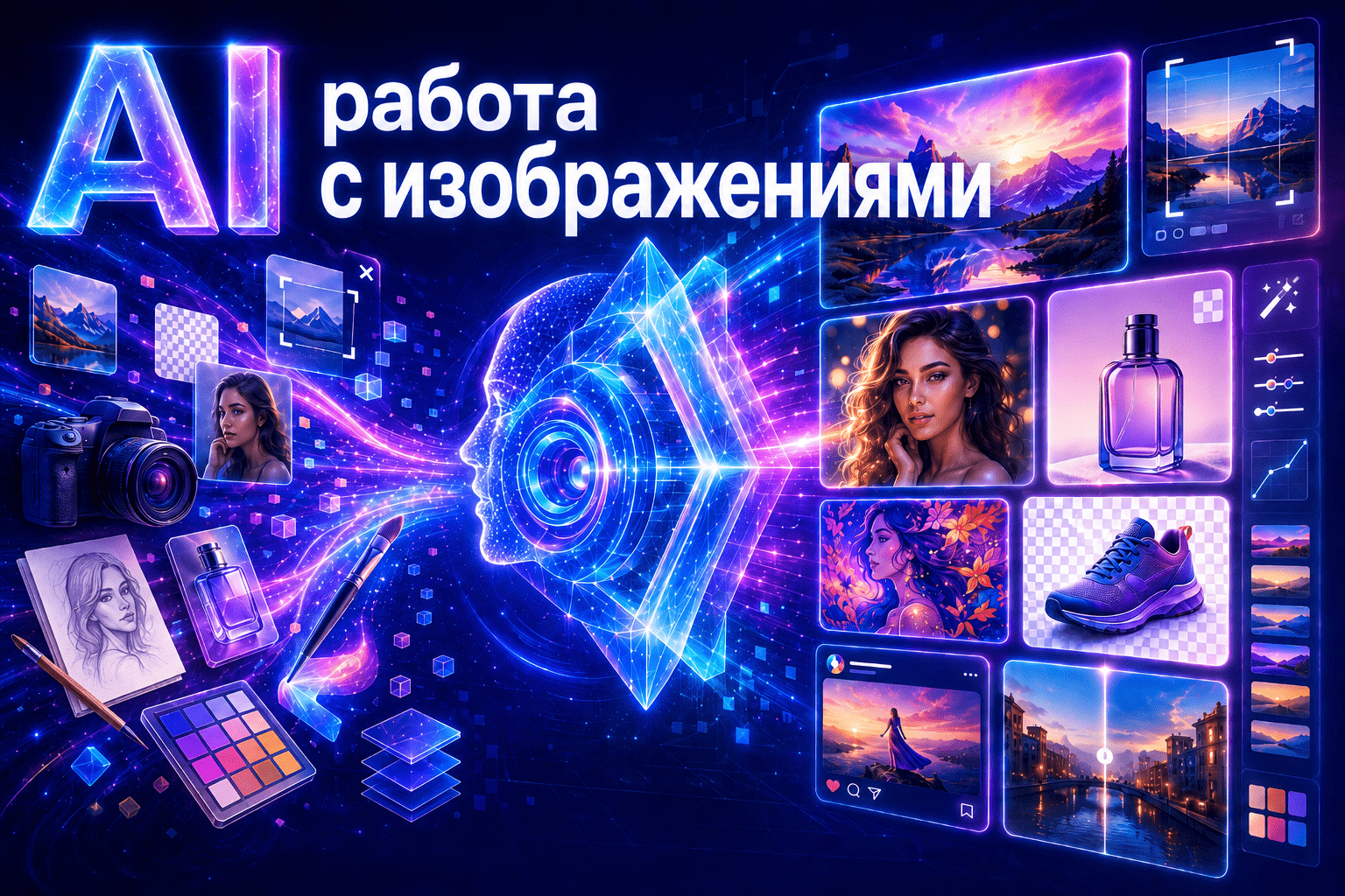 AI-кейсы создания изображений и иллюстраций