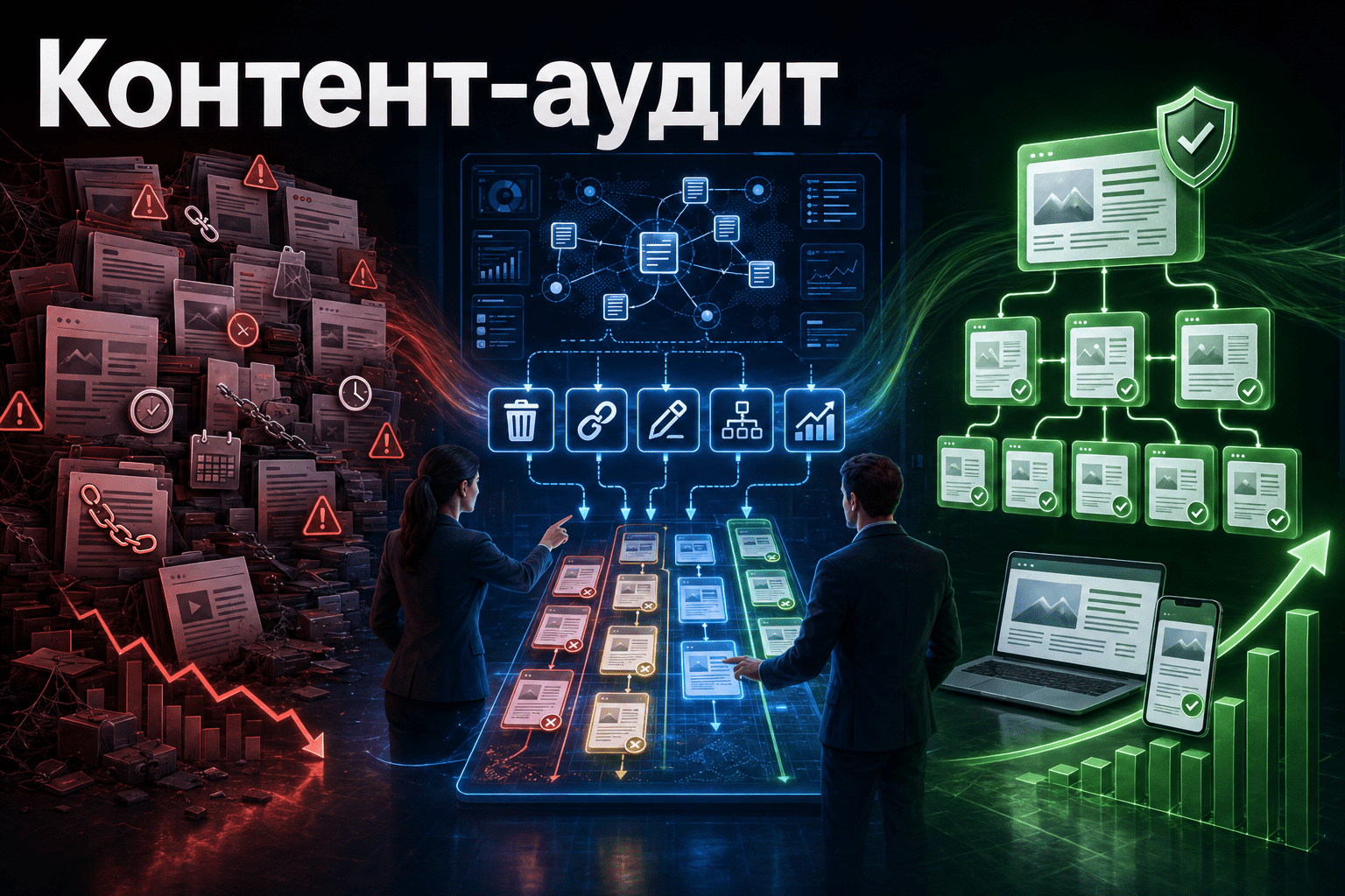 Кейсы аудита контента и наполнения сайта