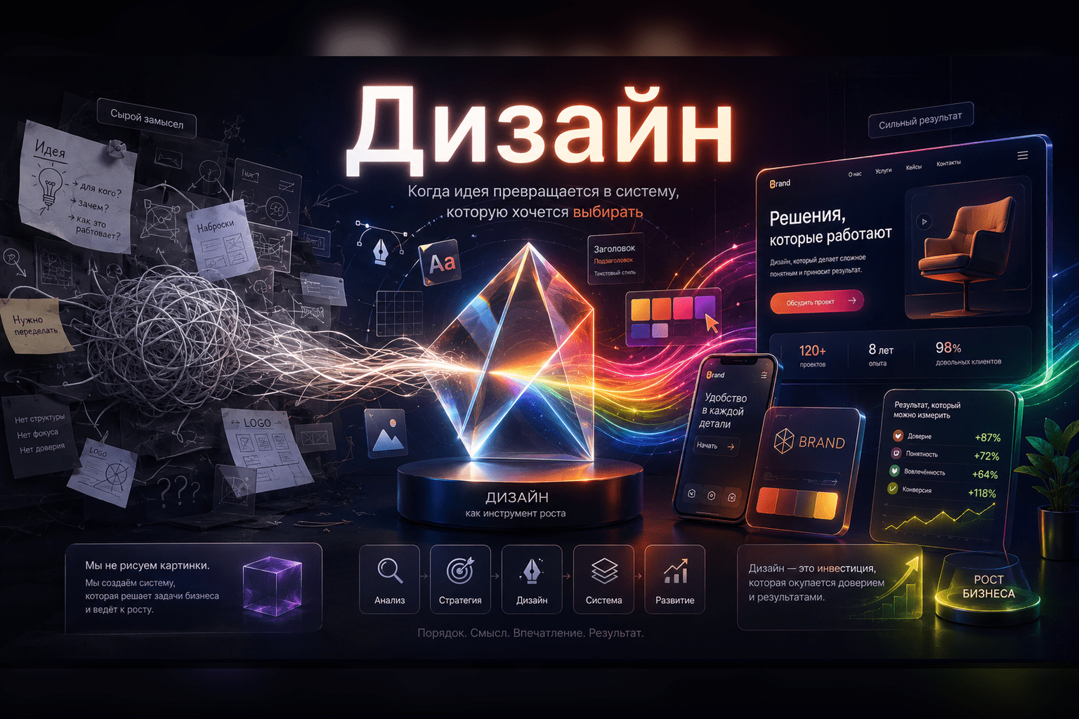 Примеры дизайна VozniNet