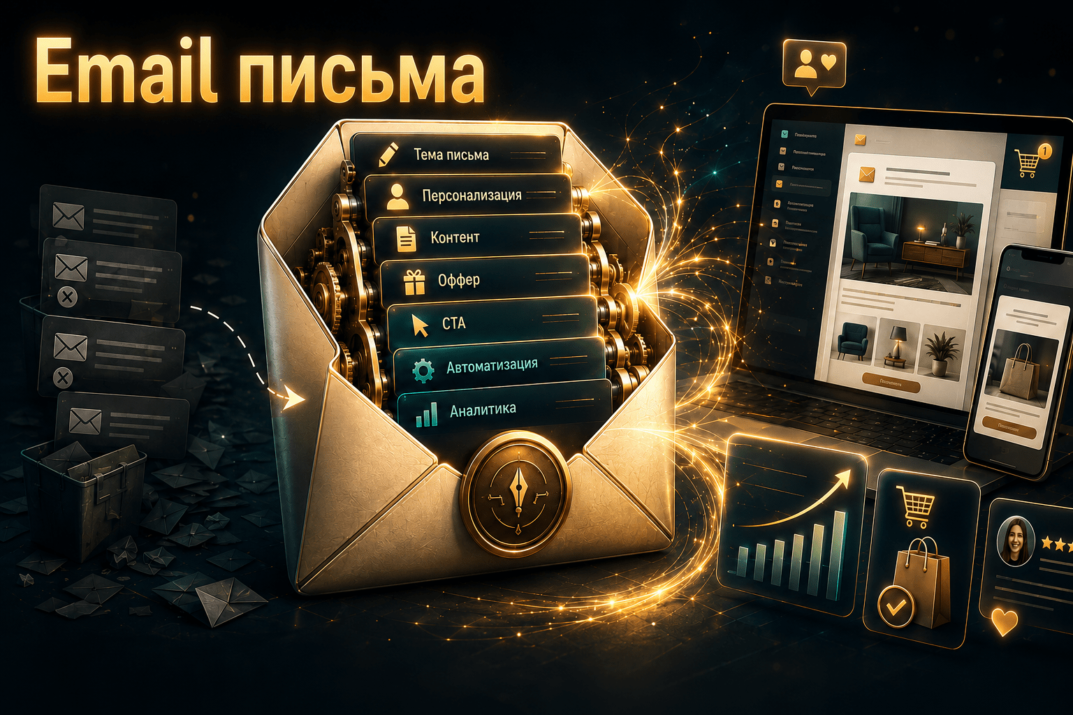 Кейсы разработки HTML-писем для email-рассылок