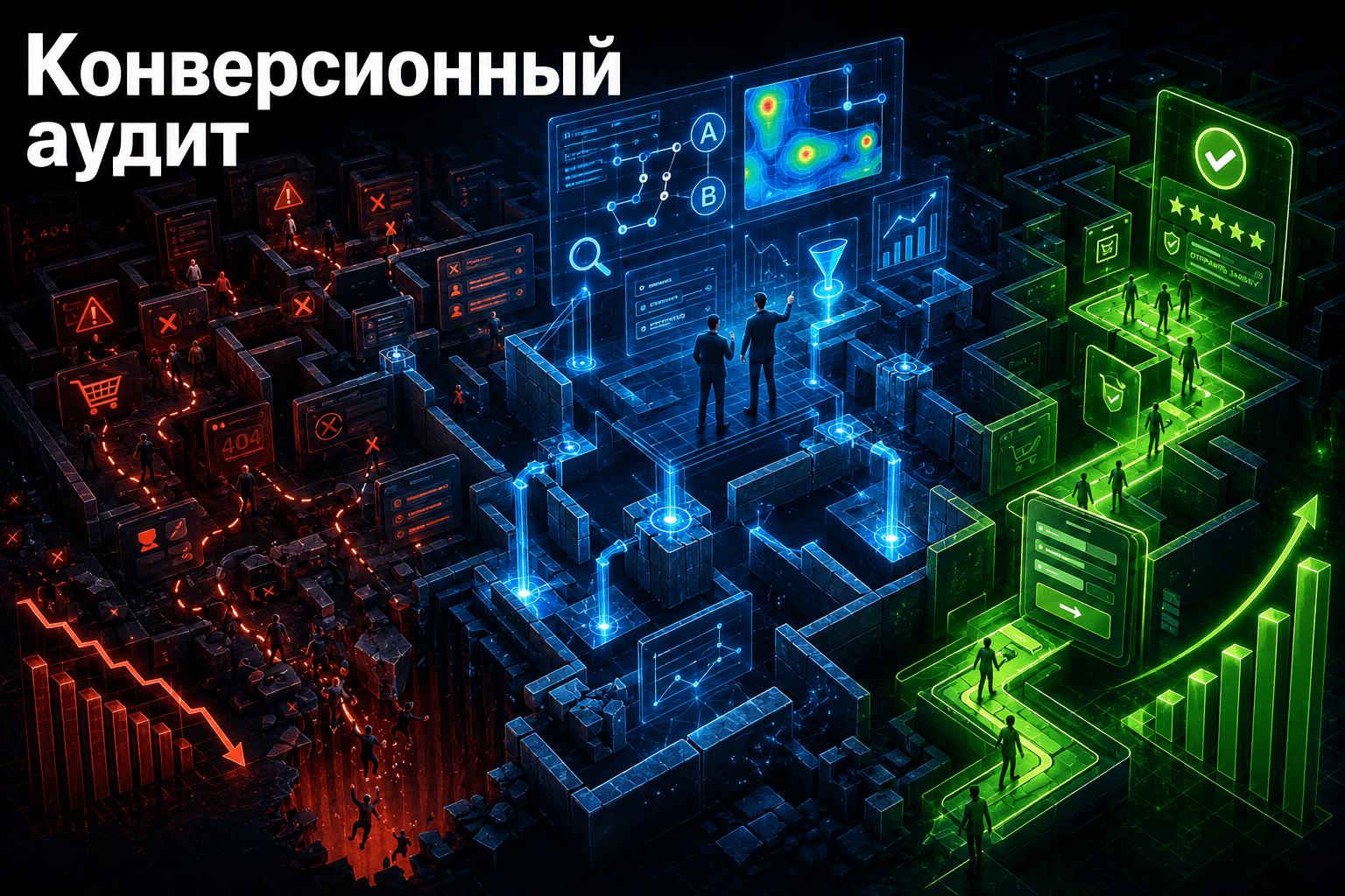 Кейсы конверсионного аудита сайта