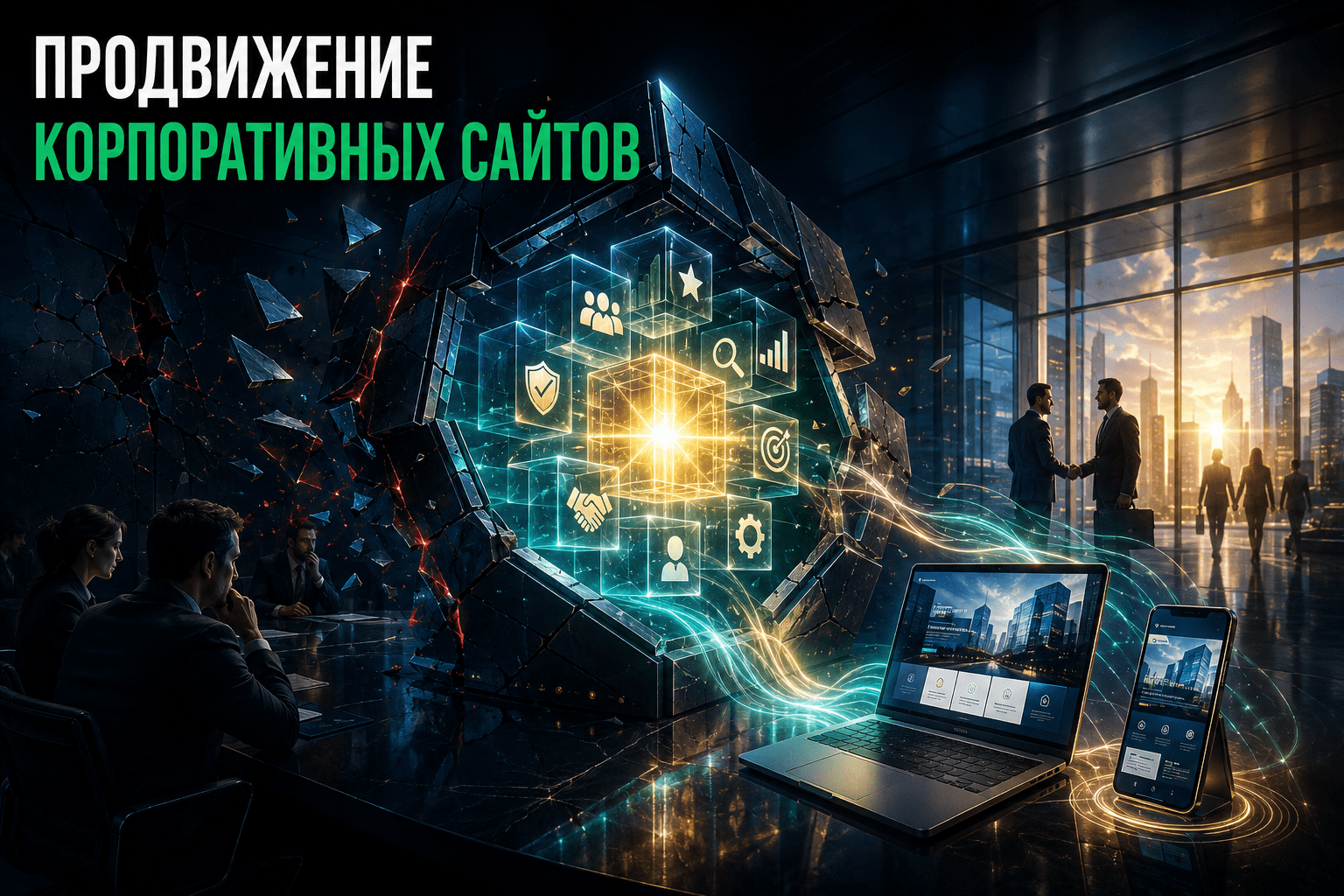 Кейсы SEO-продвижения корпоративных сайтов