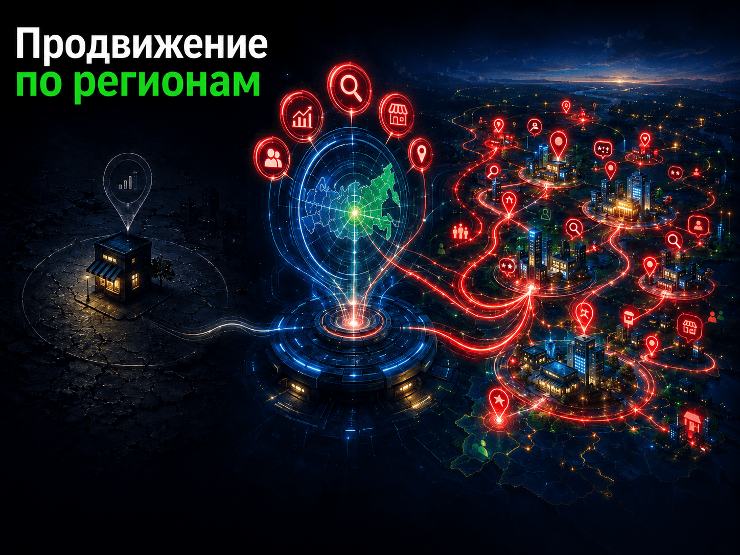 Кейсы SEO-продвижения сайтов по регионам
