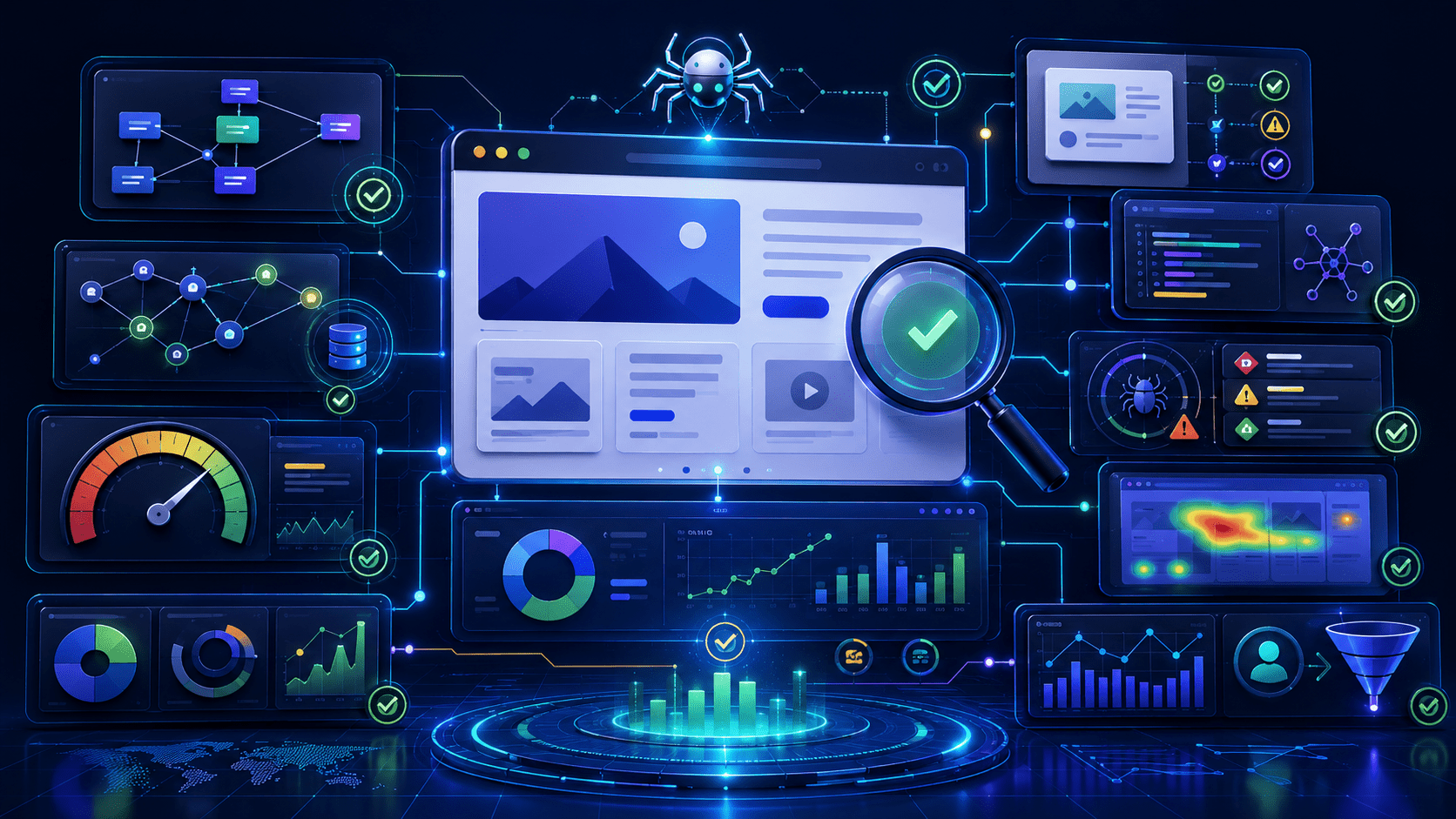 SEO-аудит сайта с проверкой структуры, индексации, контента и заявок