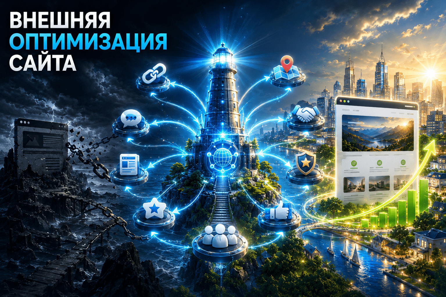 Кейсы внешней SEO-оптимизации сайтов