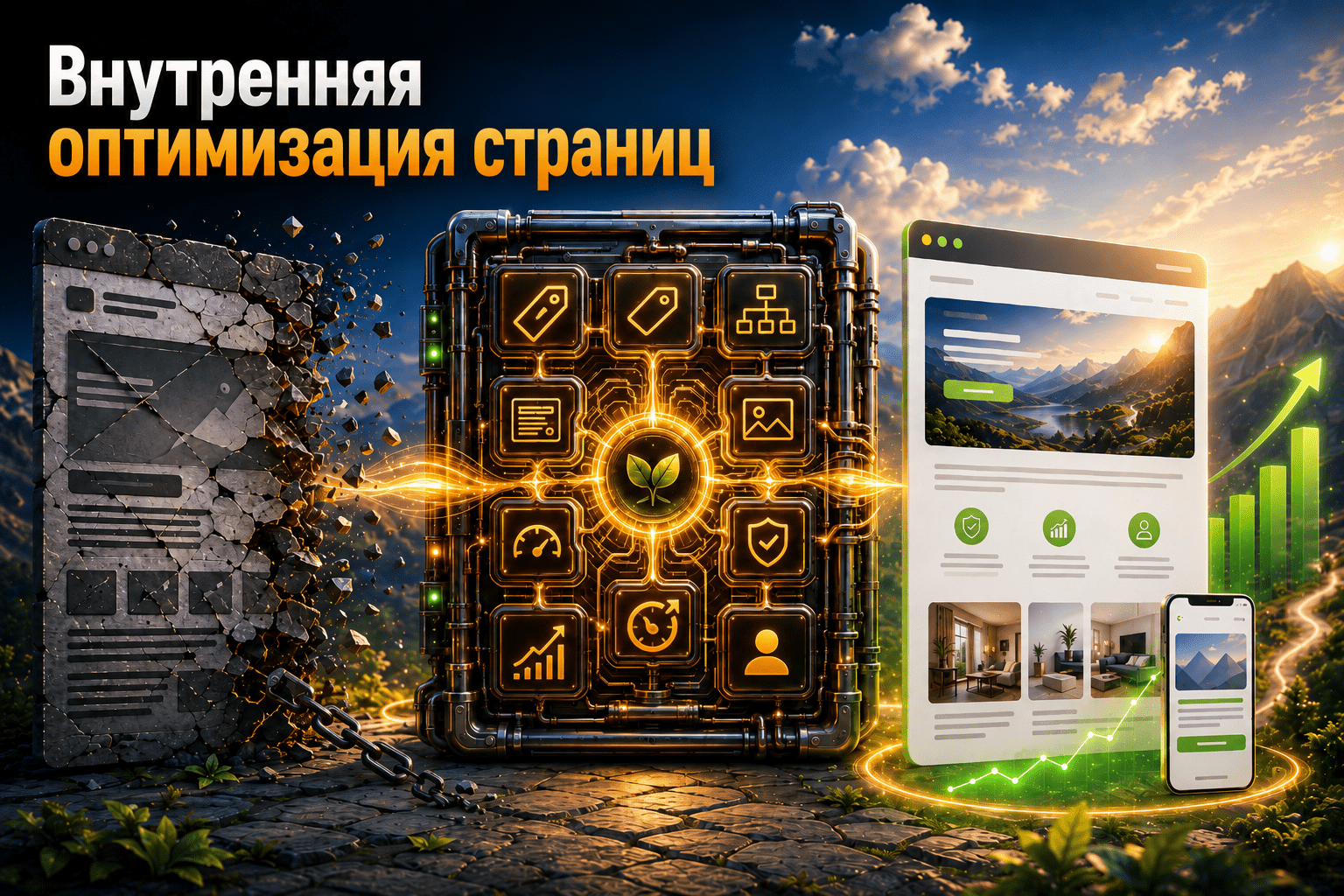 Кейсы внутренней SEO-оптимизации сайтов