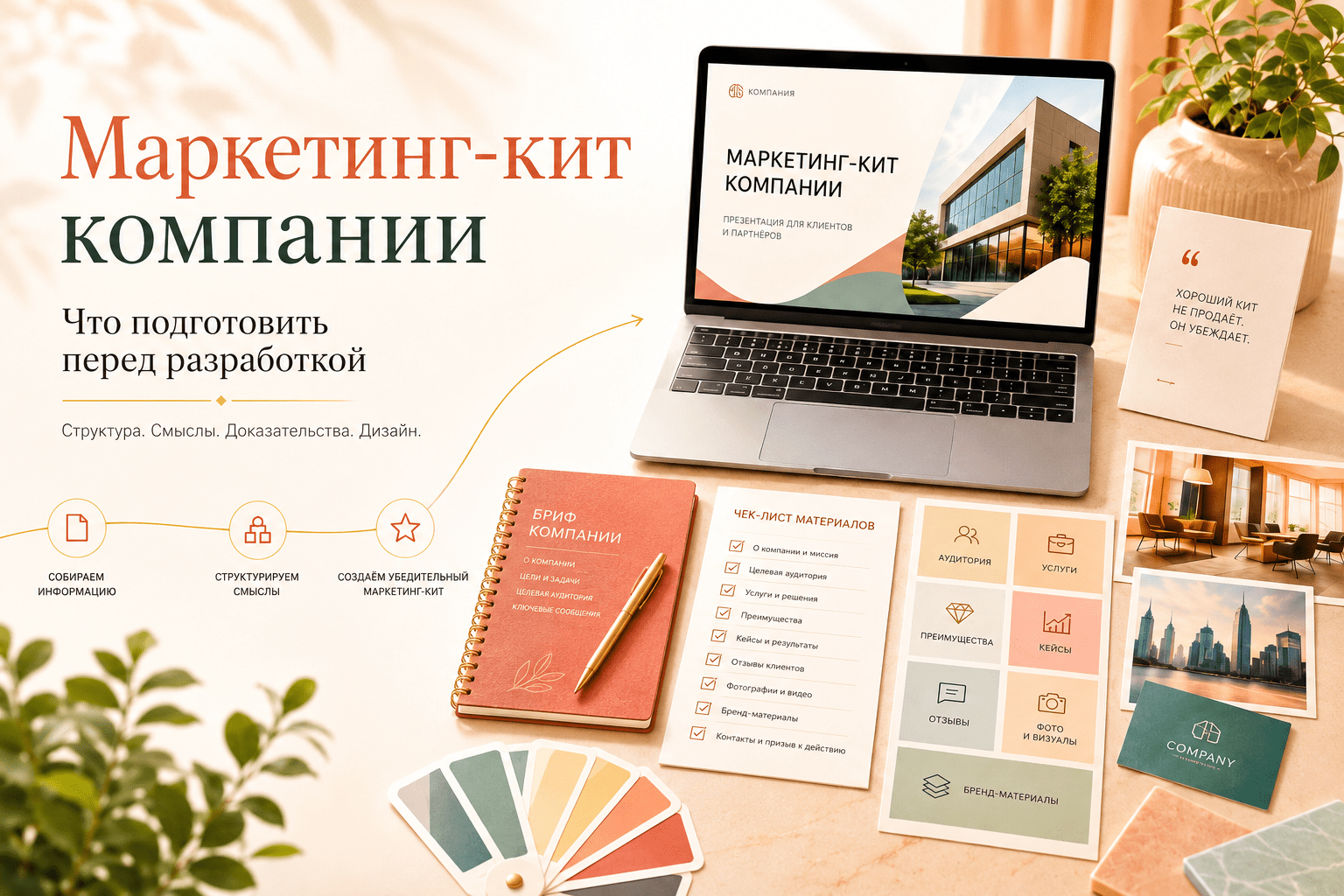 Маркетинг-кит компании – что подготовить перед разработкой