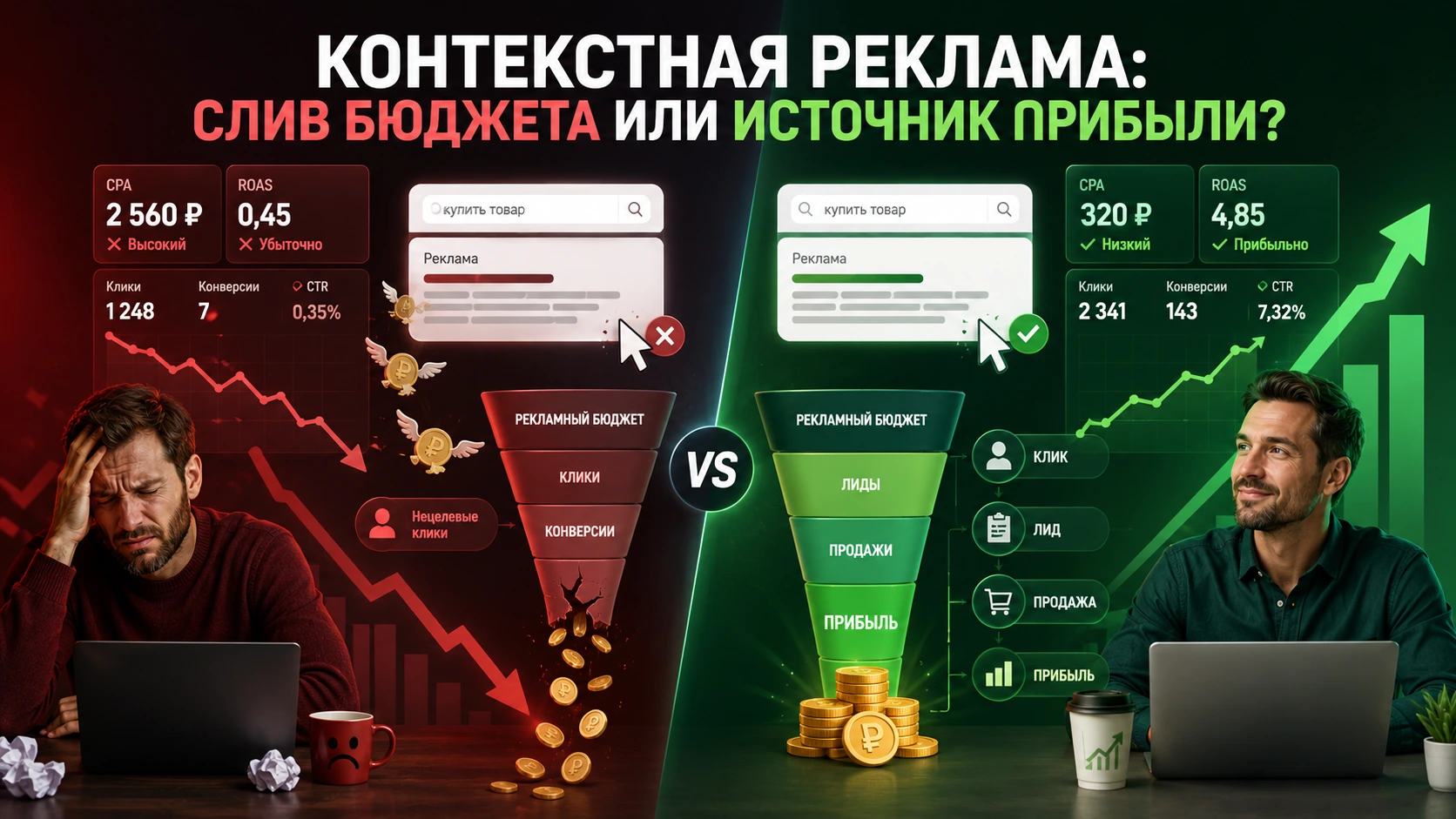 Эффективность контекстной рекламы Google Ads